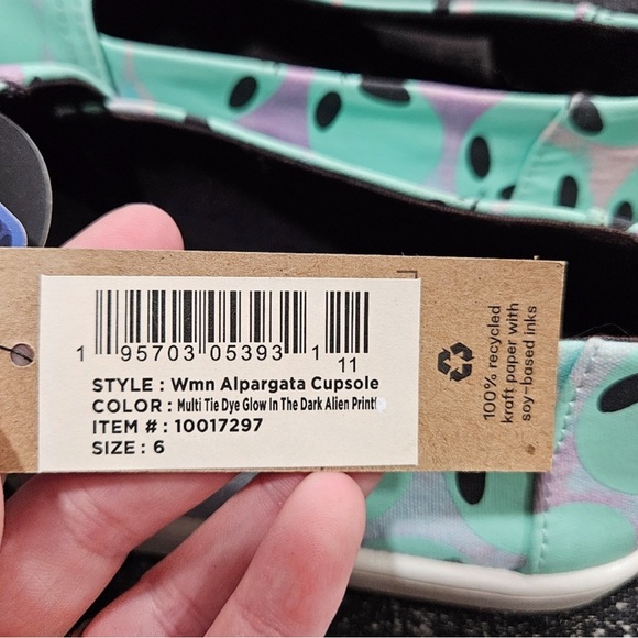 👽 Alien Tom Alpargatas – Glow-in-the-Dark Edition 👟✨ - Picture 7 of 7